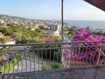 House in Dobra Voda with panoramic sea views